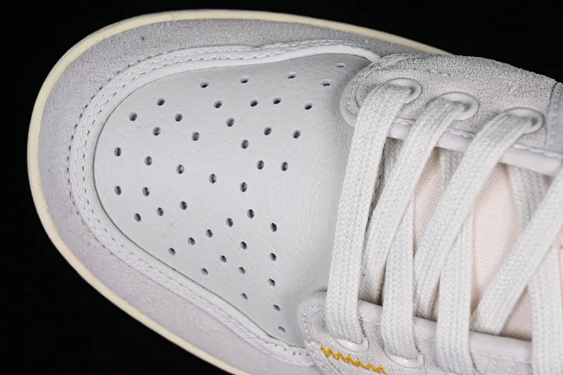 All categories Air Jordan Jordan series basketball shoes Air Jordan 1 Low Y version Uion LA x Air Jordan AJ1 KO Low joint white and gray low-top retro basketball shoes DZ4864-100